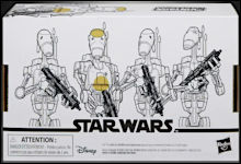 Battle Droids Troop Builder 4-Pack Verpackung
