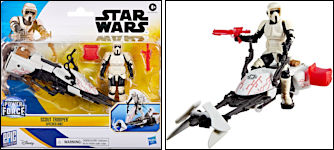 Epic World of Action Scout Trooper Speeder Bike verpackt