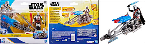 Epic World of Action The Mandalorian Speeder Bike verpackt
