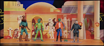 Cantina Adventure Set Figuren mit Cardboard Playset