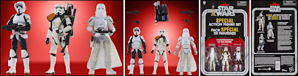 Stormtroopers of The Empire 3-Pack lose und verpackte Figuren